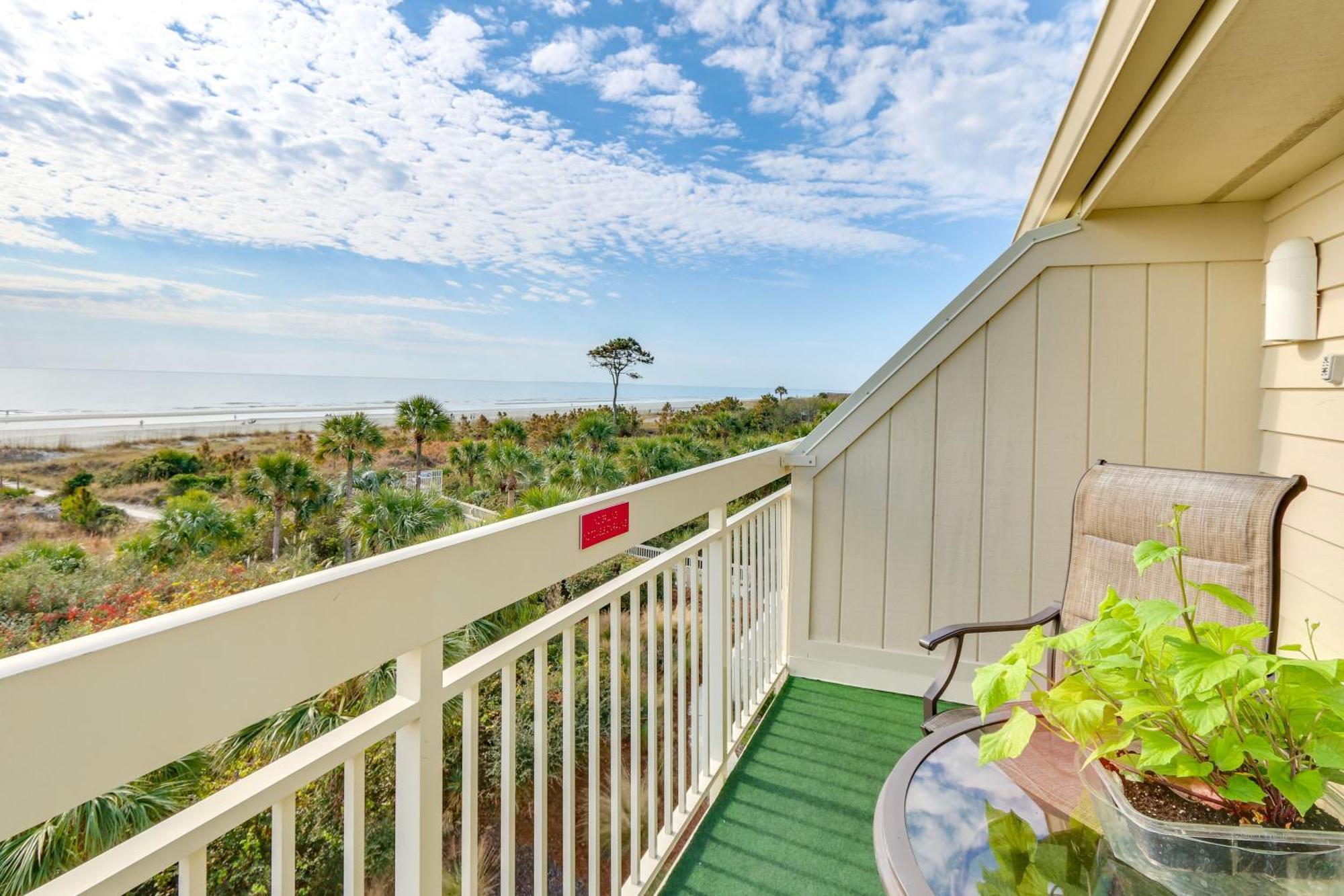 Breakers Oceanfront Getaway With Amazing View And Pool Villa Hilton Head Island Exteriör bild